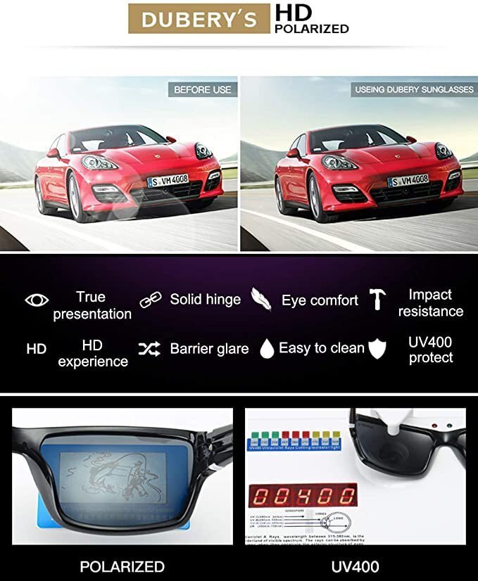 スポーツサングラス ブラック×レッド サングラス 偏光 UVカット サイクリング ゴルフ 釣り ドライブ アウトドア メンズ レディース