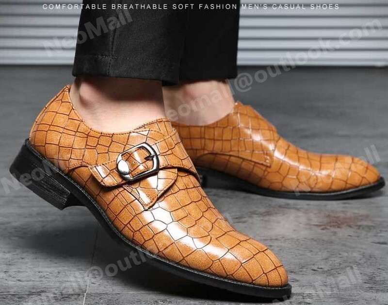 wani рисунок type вдавлено мужской бизнес обувь Brown размер 28.5cm кожа обувь обувь casual . искривление . ходить на работу легкий импортированный автомобиль товар [n036]