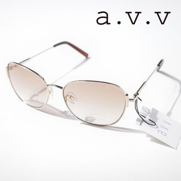 新品1円～★a.v.v MK アーヴェヴェ ミッシェルクラン メンズ サングラス UVカット ウェリントン 父の日のプレゼントに?◆6697◆