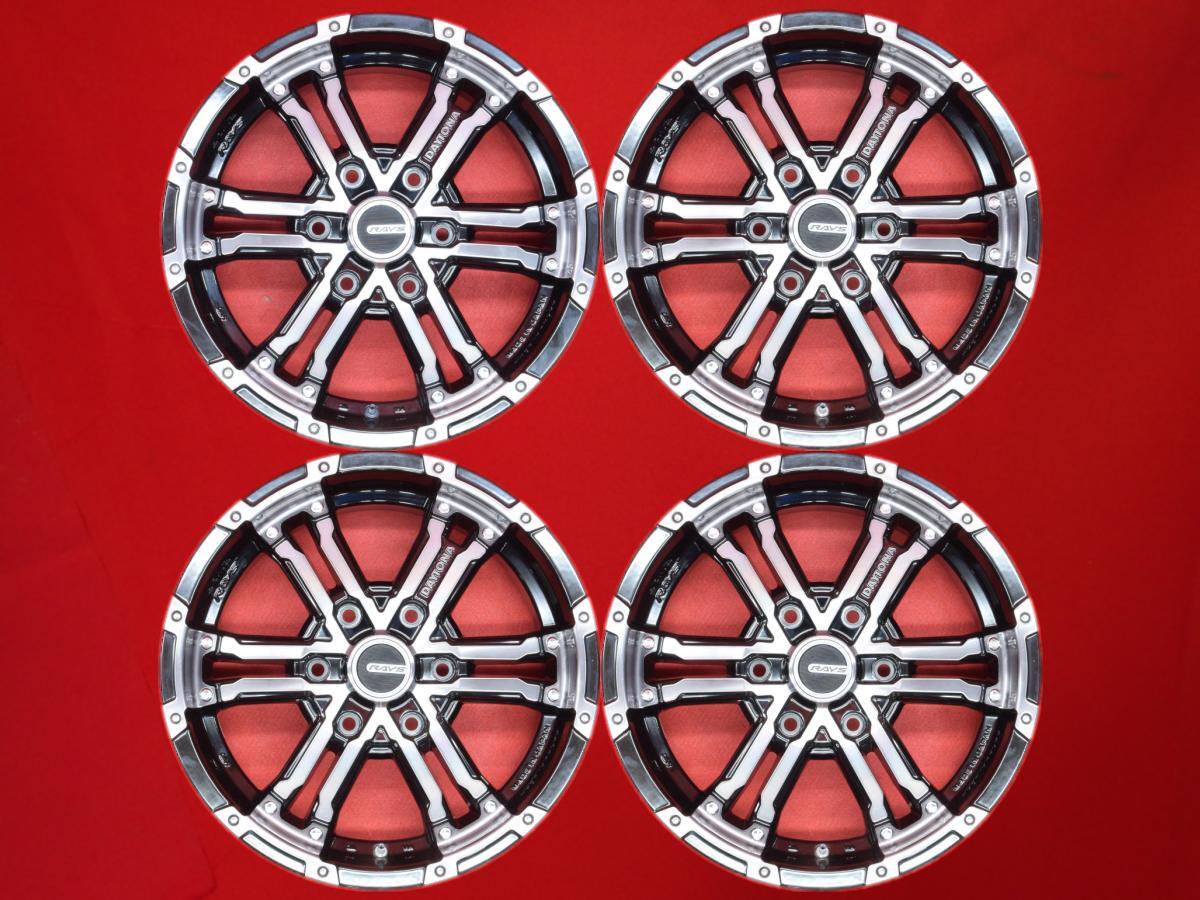 RAYS レイズ Daytona デイトナ FDX ホイール 4本 6.5J 17インチ PCD139.7 6穴 +38 ハブ106 ハイエース200系 等へ aa17