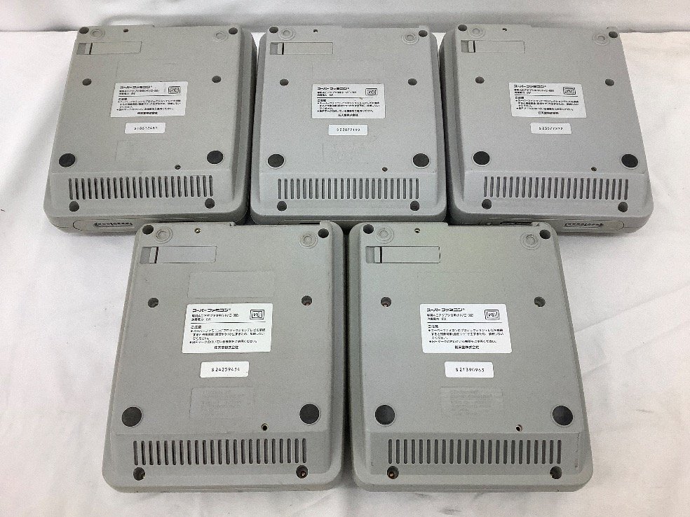 動作品 任天堂 Nintendo スーパーファミコン SHVC-001 セット