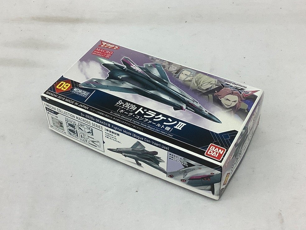  Bandai Macross motela-z/ гонг талон III Fighter режим /5 шт суммировать не собран / принадлежности текущее состояние /ACB не использовался товар 
