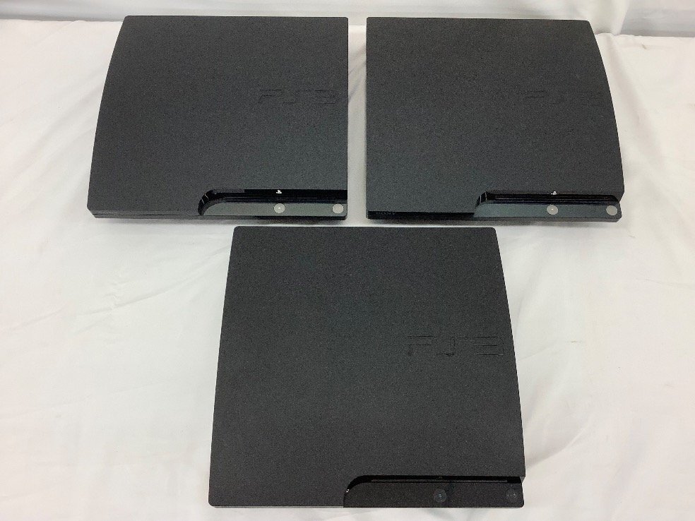 SONY PS3 корпус суммировать / черный CECH-2000A/3000B 3 шт. лампа горит только проверка settled ACB утиль 