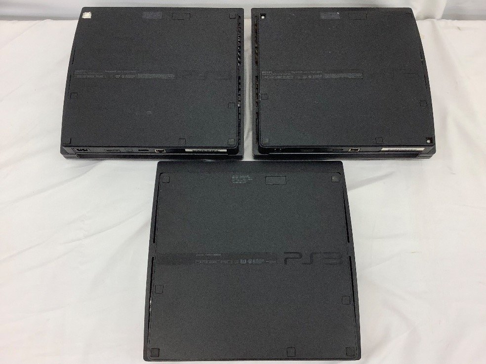 SONY PS3 корпус суммировать / черный CECH-2000A/3000B 3 шт. лампа горит только проверка settled ACB утиль 