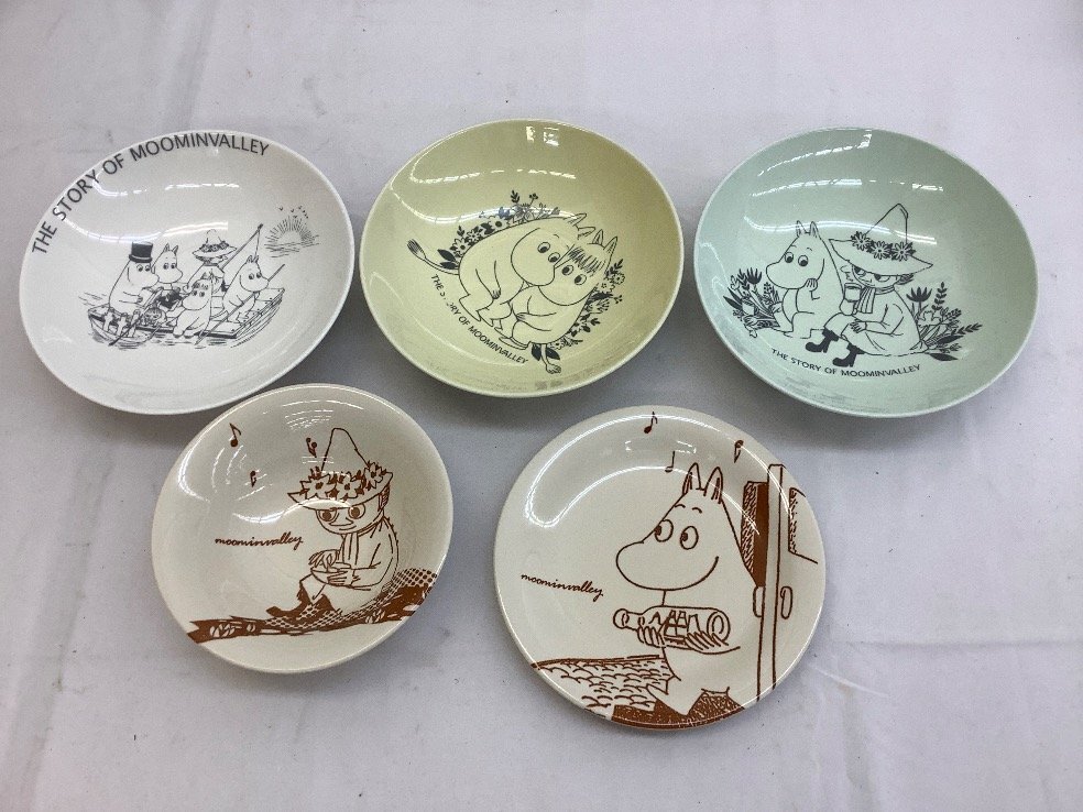 ムーミングッズまとめ/パズル/ぬいぐるみ/食器 など 未使用含む/ACB 中古品