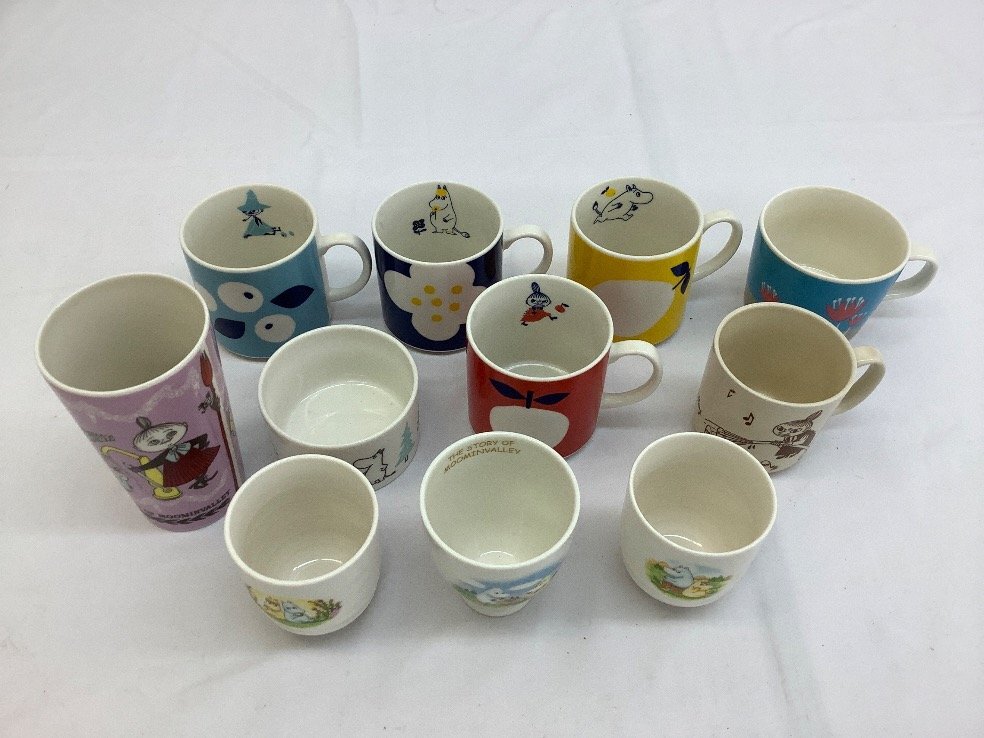 ムーミングッズまとめ/パズル/ぬいぐるみ/食器 など 未使用含む/ACB 中古品