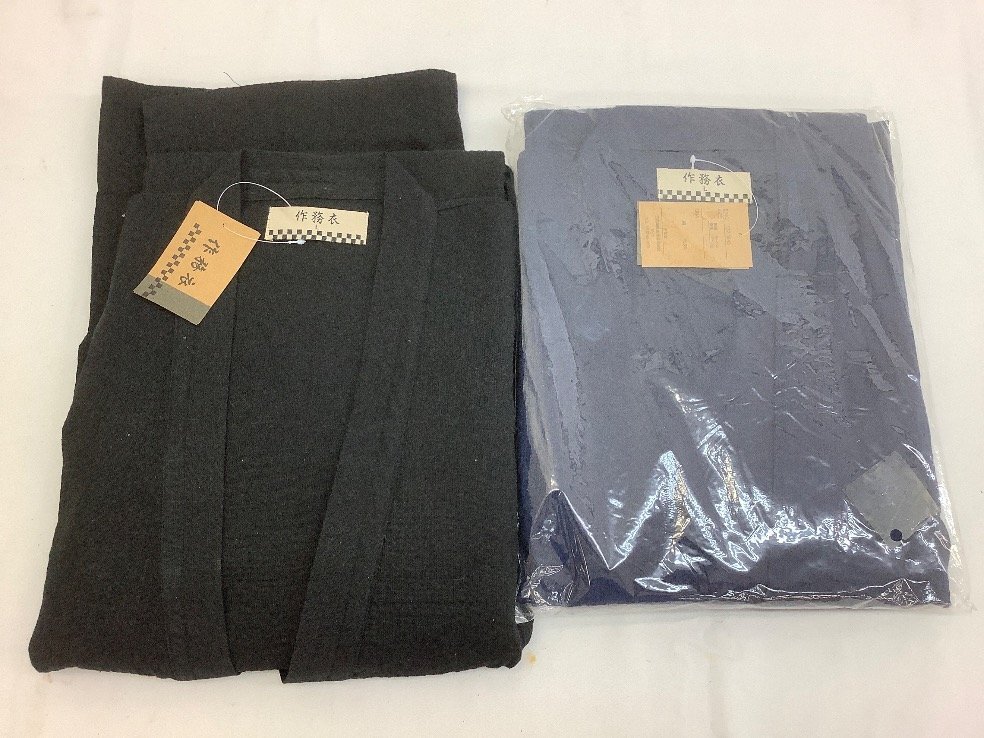 作務(wù)衣/しじら織り/L/LLサイズ 5點(diǎn)まとめ ACB 未使用品