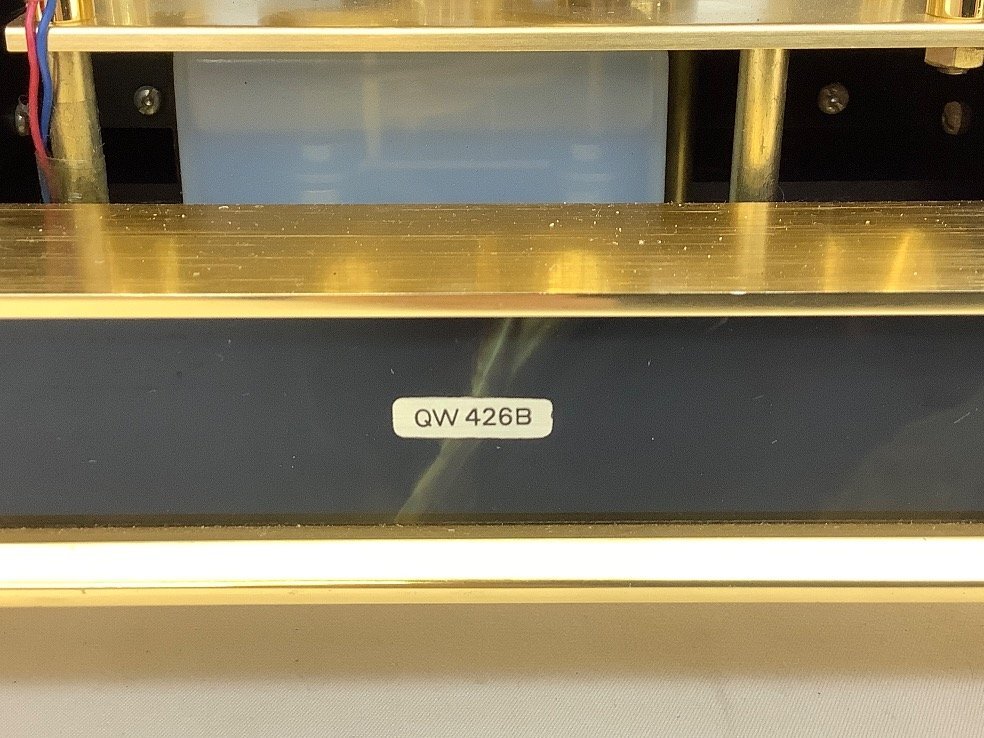 SEIKO 置時(shí)計(jì) QW 426B 振り子動(dòng)作不良/通電のみ確認(rèn)済 ACB 中古品