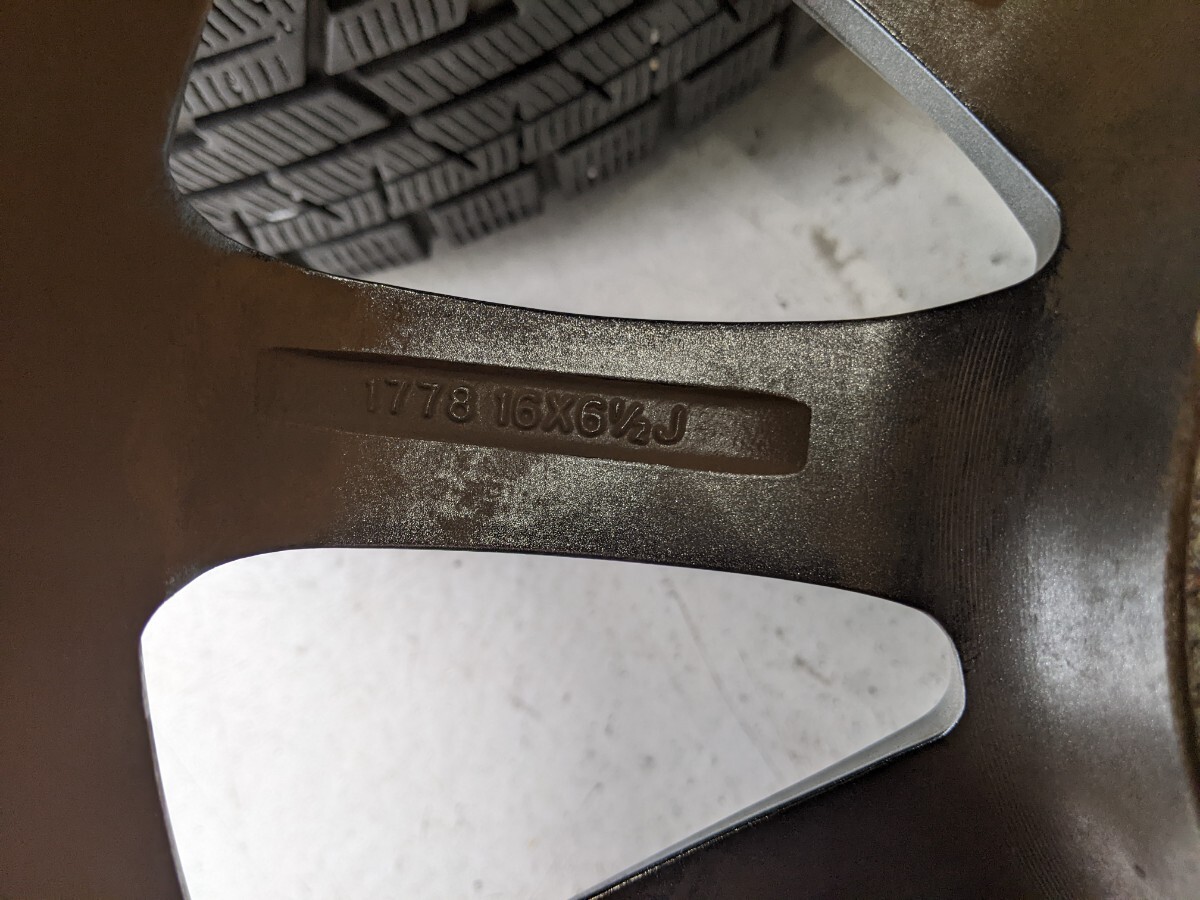 YOKOHAMA スタッドレス 215/65R16 タイヤホイールセット16インチ 6.5J ヨコハマタイヤ ice GUARD iG60_画像10