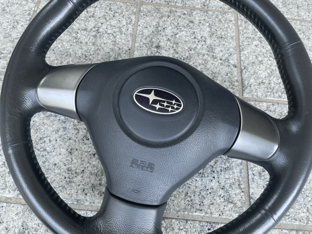 ★☆GDA インプレッサ WRX 用純正ハンドル ステアリング☆★