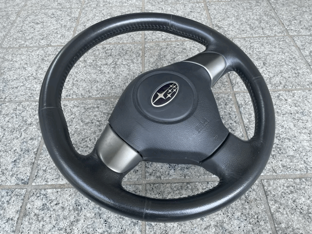★☆GDA インプレッサ WRX 用純正ハンドル ステアリング☆★