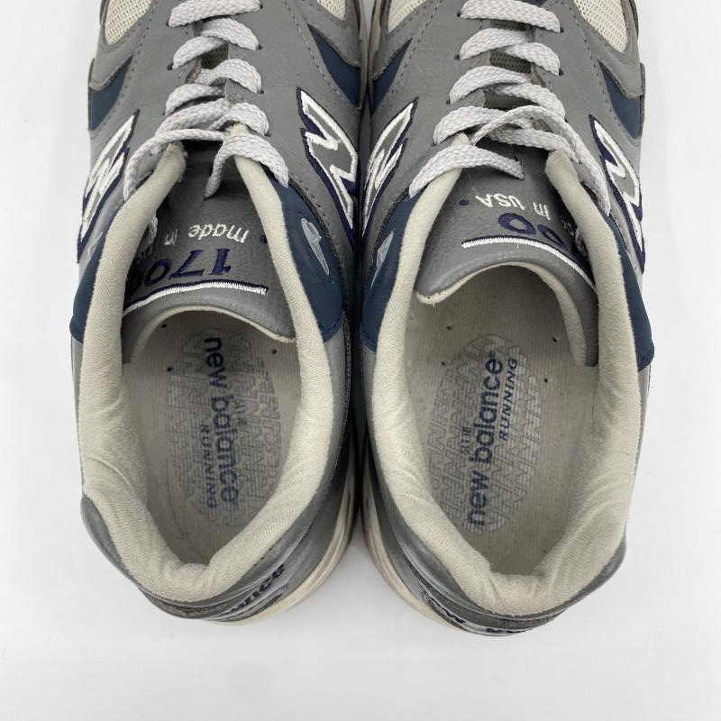 【中古】New Balance M1700GRA スニーカー 27cm グレー ネイビー ニューバランス[240010478681]_画像8