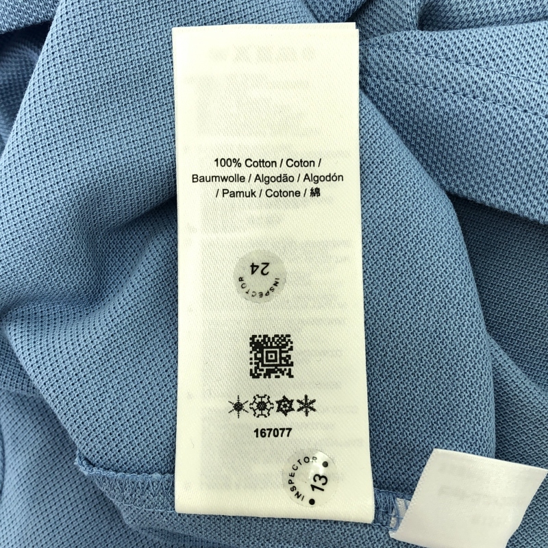 【中古】FRED PERRY ポロシャツ S ブルー フレッドペリー[240010477197]