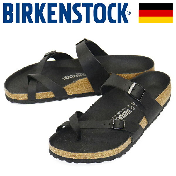 BIRKENSTOCK (ビルケンシュトック) 1029171 MAYARI マヤリ ビルコフローサンダル TRIPLES BLACK レギュラー幅 BI446 39-約25.0cm