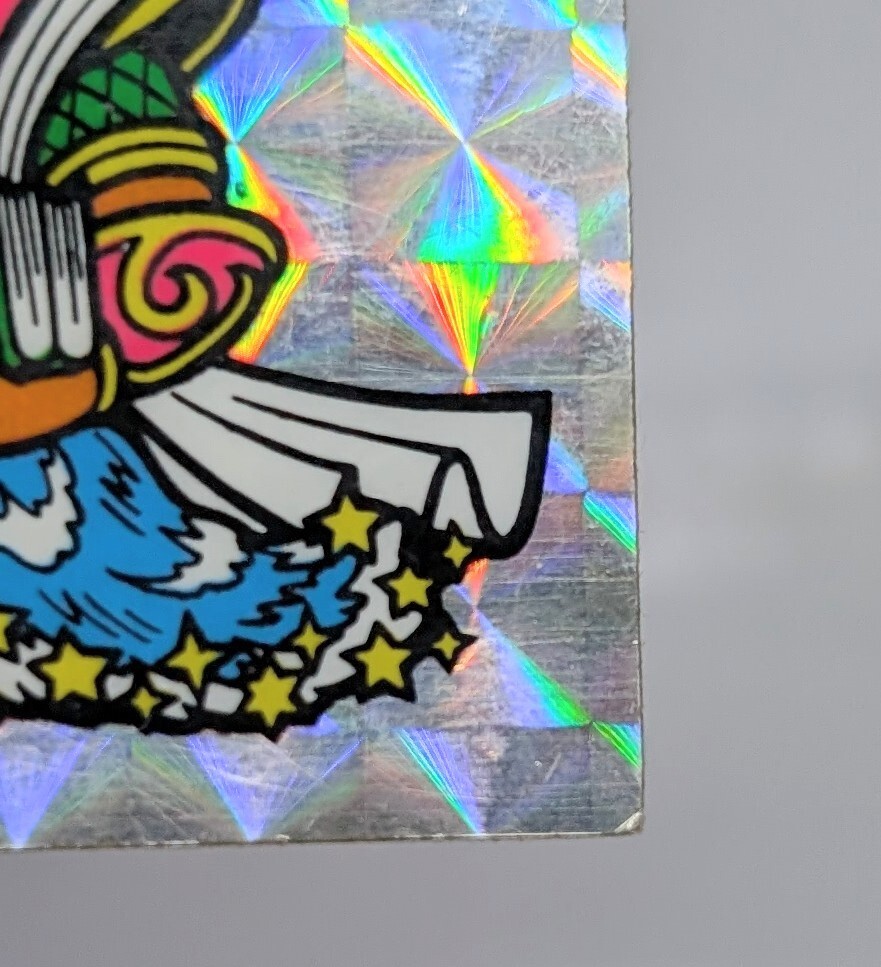 ビックリマンシール 野聖エルサM ヘッド_画像6