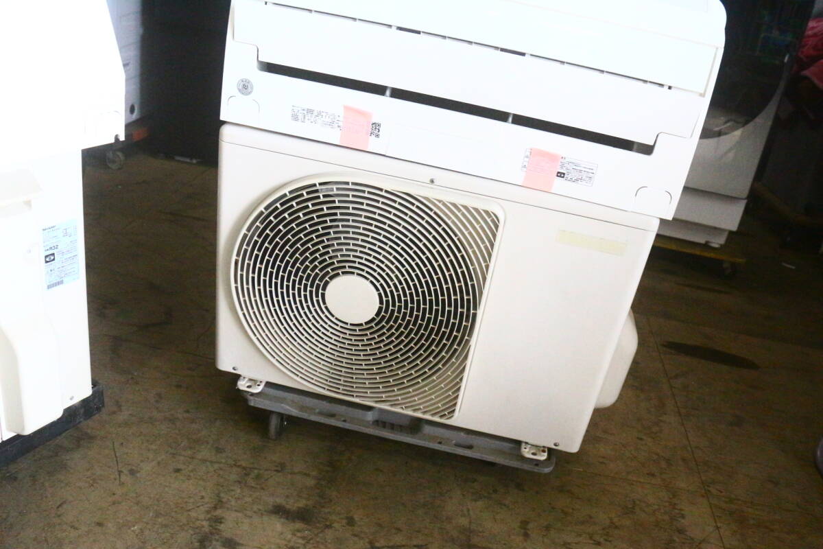 YJ06065 TOSHIBA RAS-H401R(W) ルームエアコン 2021年制 リモ有 ポンプダウン済み 中古 現(xiàn)狀品