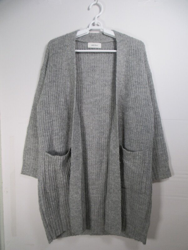 ミラーオーエン レディース カーディガン サイズF グレー Mila owen ニットトップス MM1280_画像1