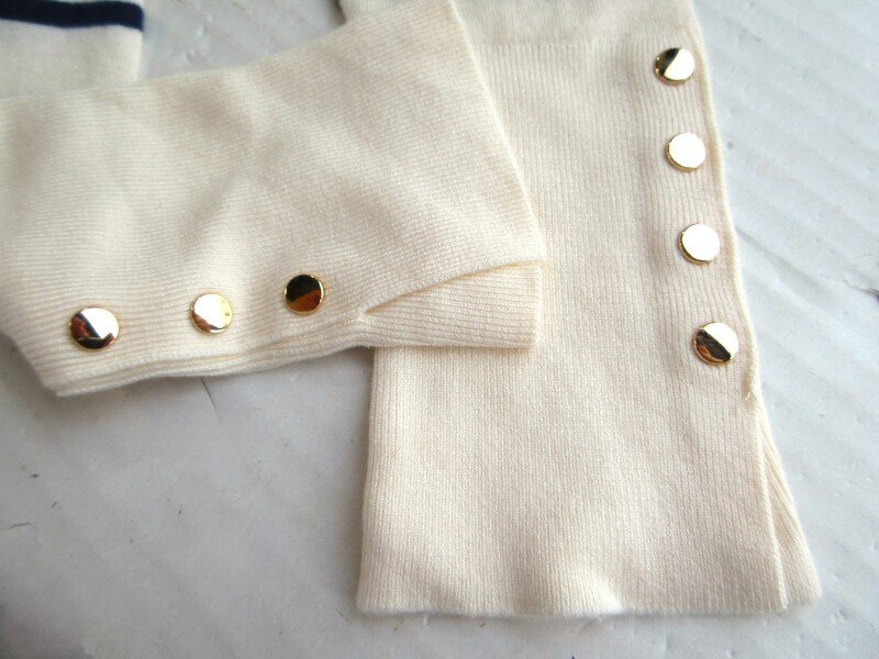 ザラ レディース ボーダーセーター サイズL ZARA ボーダートップス MM1287_画像6