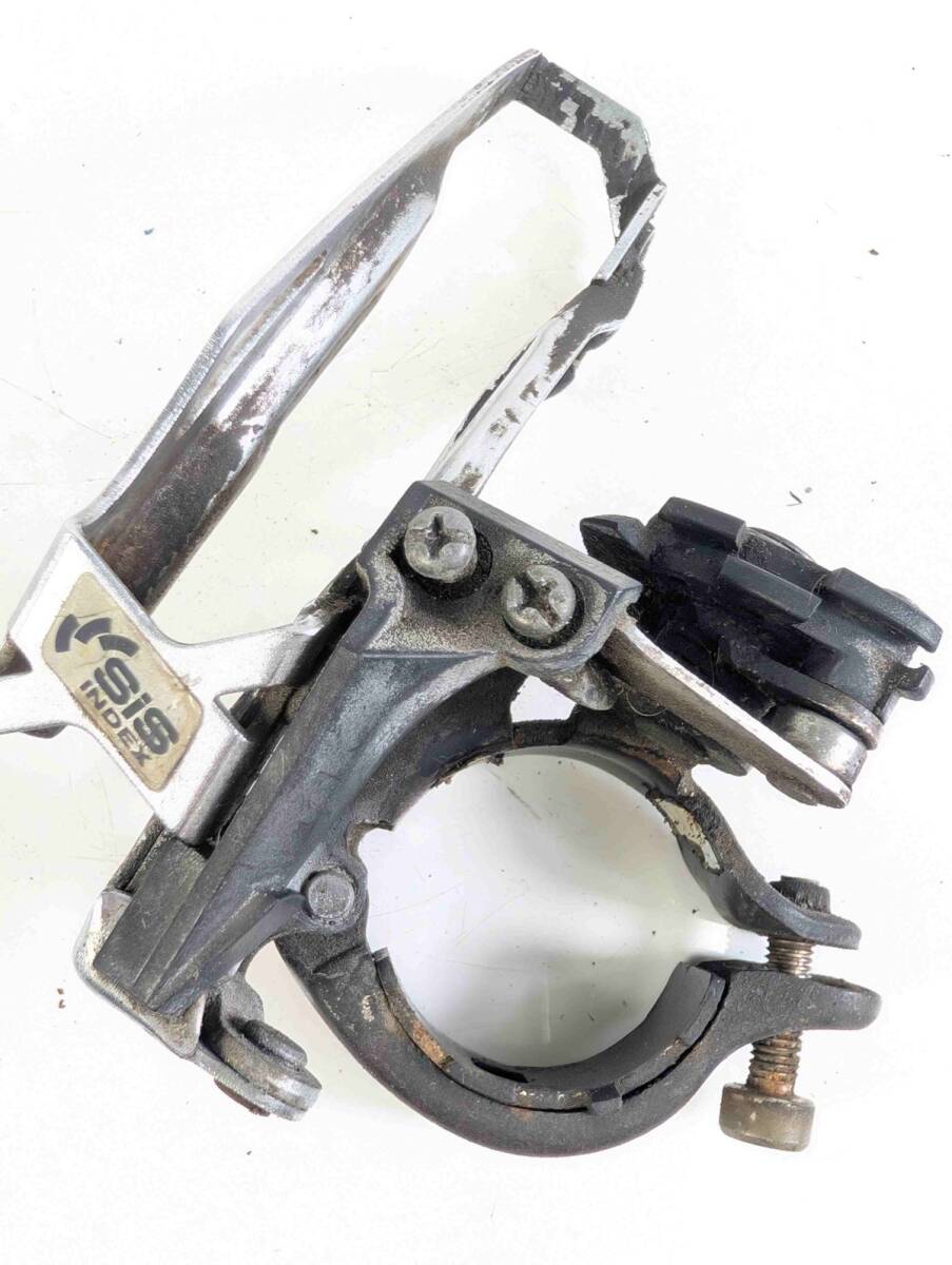 【并品】シマノ　3x8s 34.9mmバンド フロントディレーラー FD250617AF
