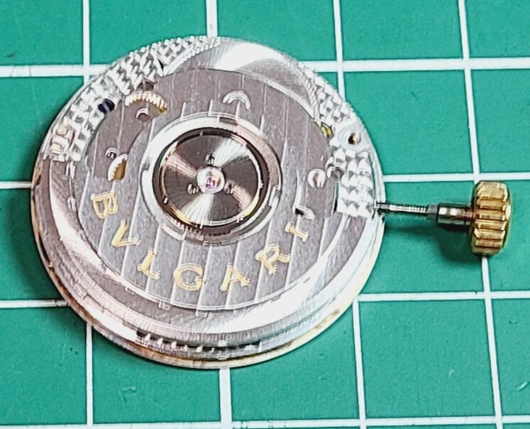 BVLGARI　ブルガリ　ディアゴノ　Automatic　ムーブメント　稼働　パーツ　純正バンド
