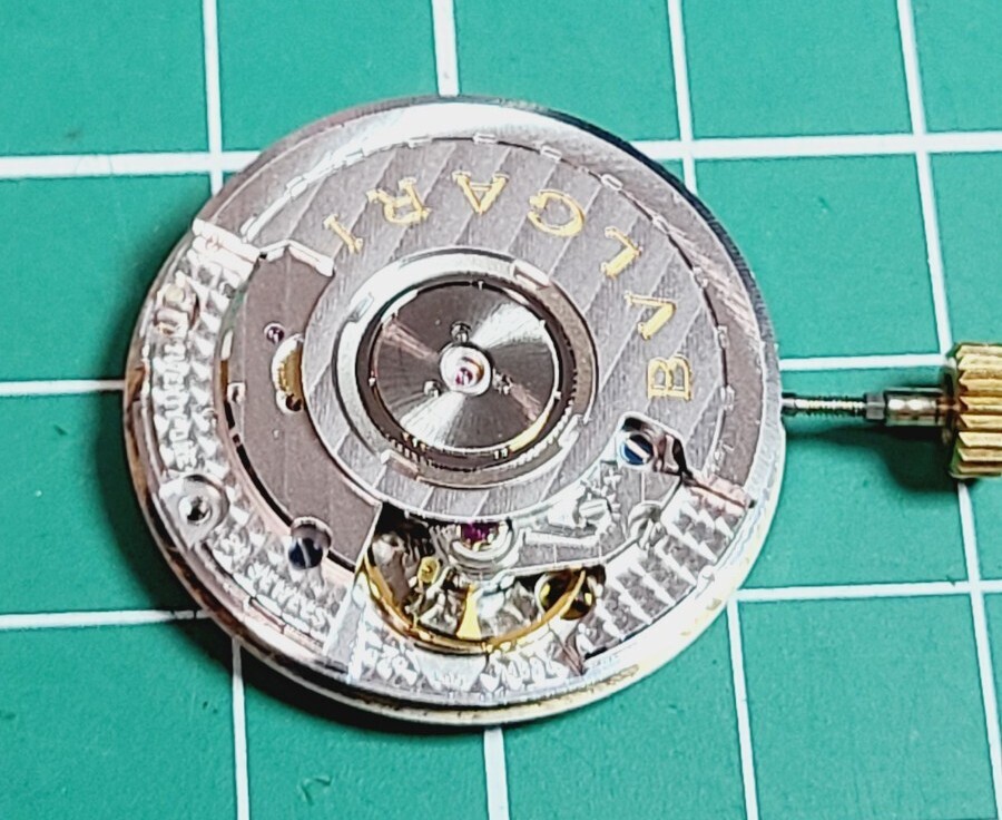 BVLGARI　ブルガリ　ディアゴノ　Automatic　ムーブメント　稼働　パーツ　純正バンド