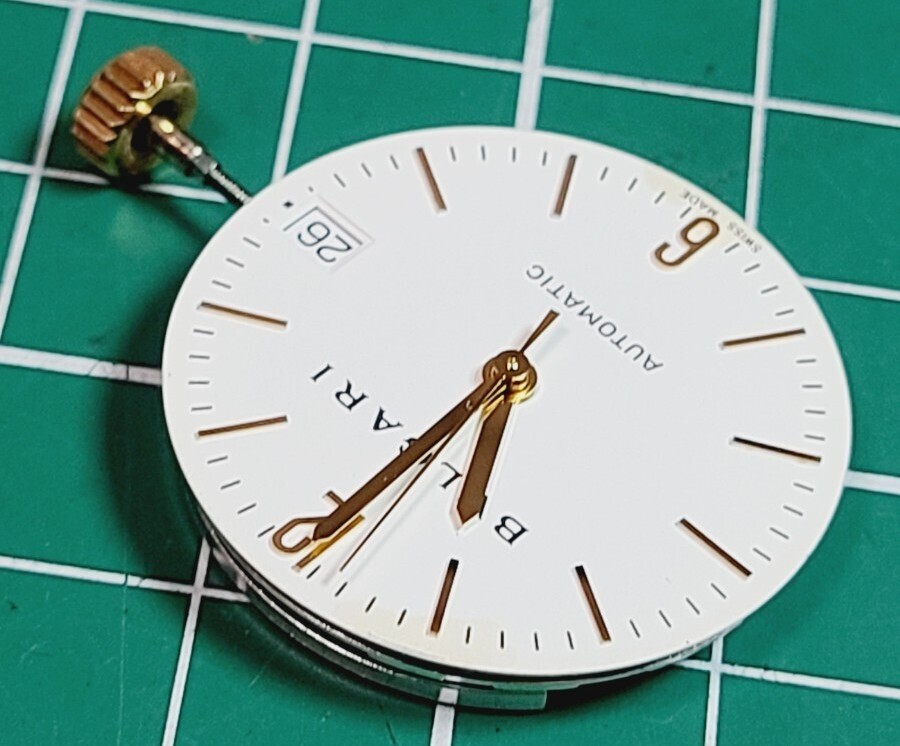 BVLGARI　ブルガリ　ディアゴノ　Automatic　ムーブメント　稼働　パーツ　純正バンド