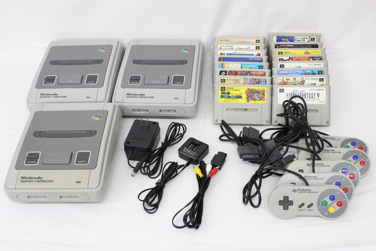  nintendo Super Famicom SFC корпус soft комплект утиль 