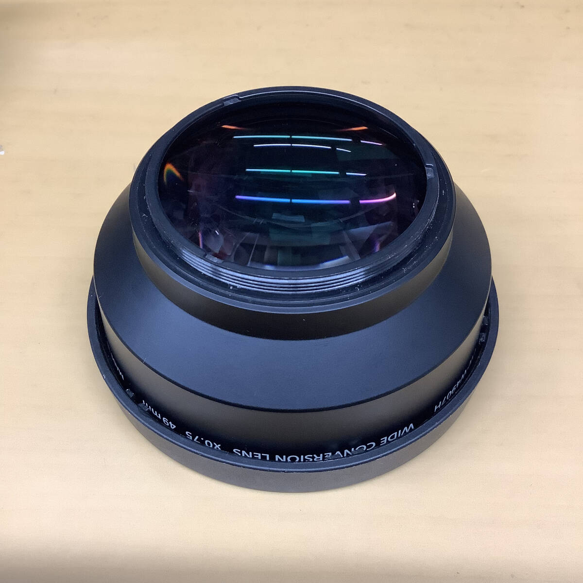 【中古品】Panasonic VW-W4907H ワイドコンバージョンレンズ ×0.75 49mm