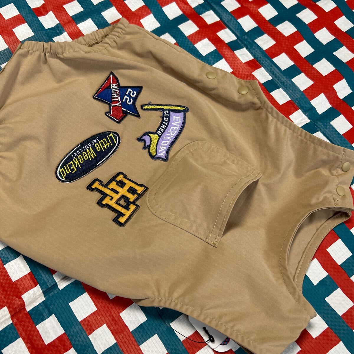 60〜70 刺繍ワッペン　ロンパース　ベビー_画像7