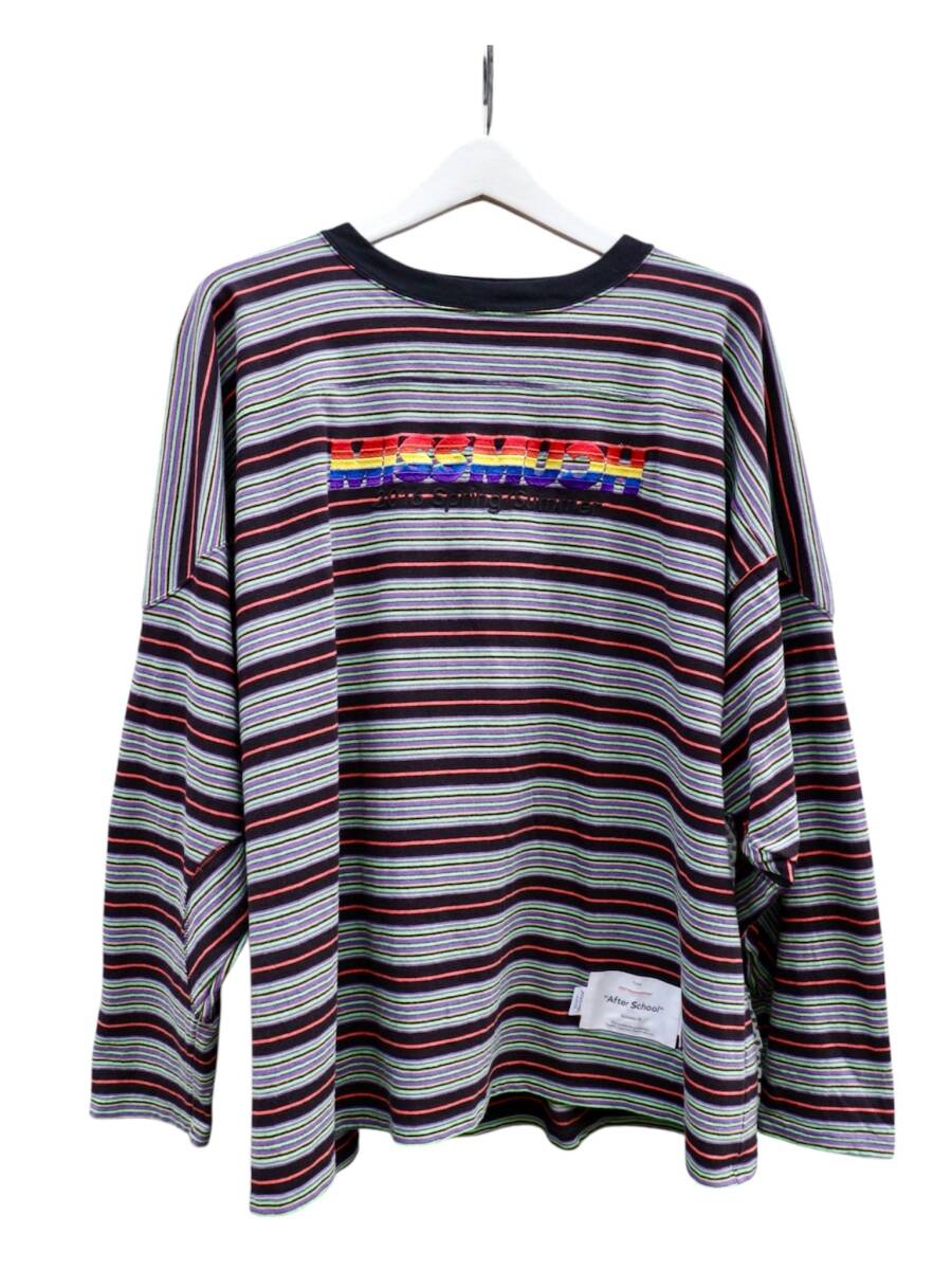 DAIRIKU MISSMUCH ボーダー 長袖カットソー DAIRIKU MISSMUCH ボーダー 長袖カットソー(DAIRIKU MISSMUCH