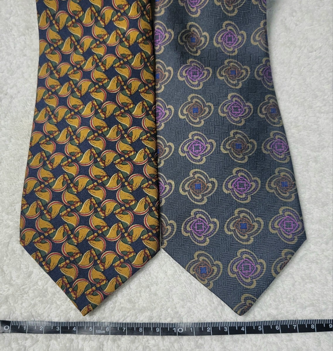 イブサンローラン YVES SAINT LAURENT ネクタイ2本セット 