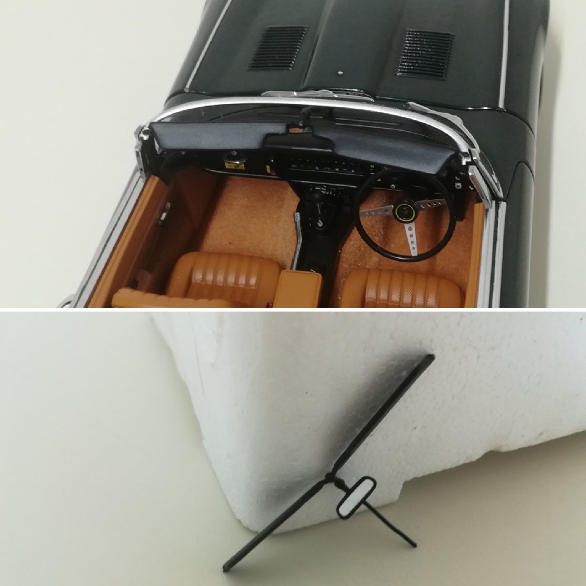 AUTO art MILLENNIUM 1:18 JAGUAR E-TYPE Roardster SERIES Ⅲ V12 хранение товар текущее состояние товар #2134