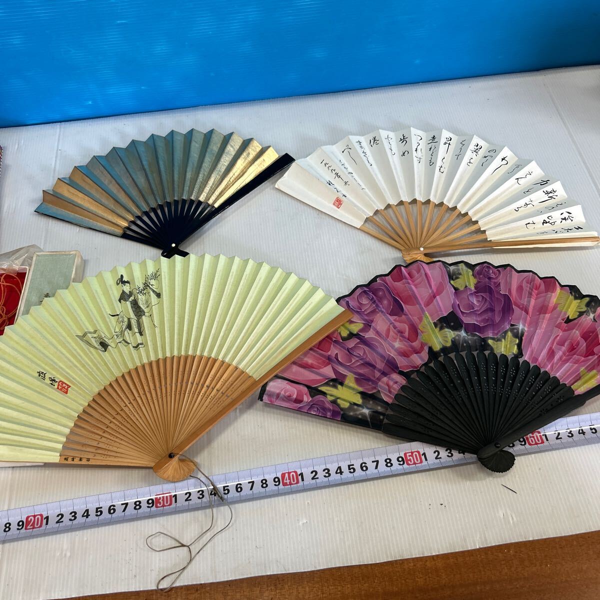 扇子 和裝小物 せんす　白檀扇　 セット　まとめ　中國　いい匂い　大量　 ファッション小物　昭和レトロ　アンティーク　ビンテージ