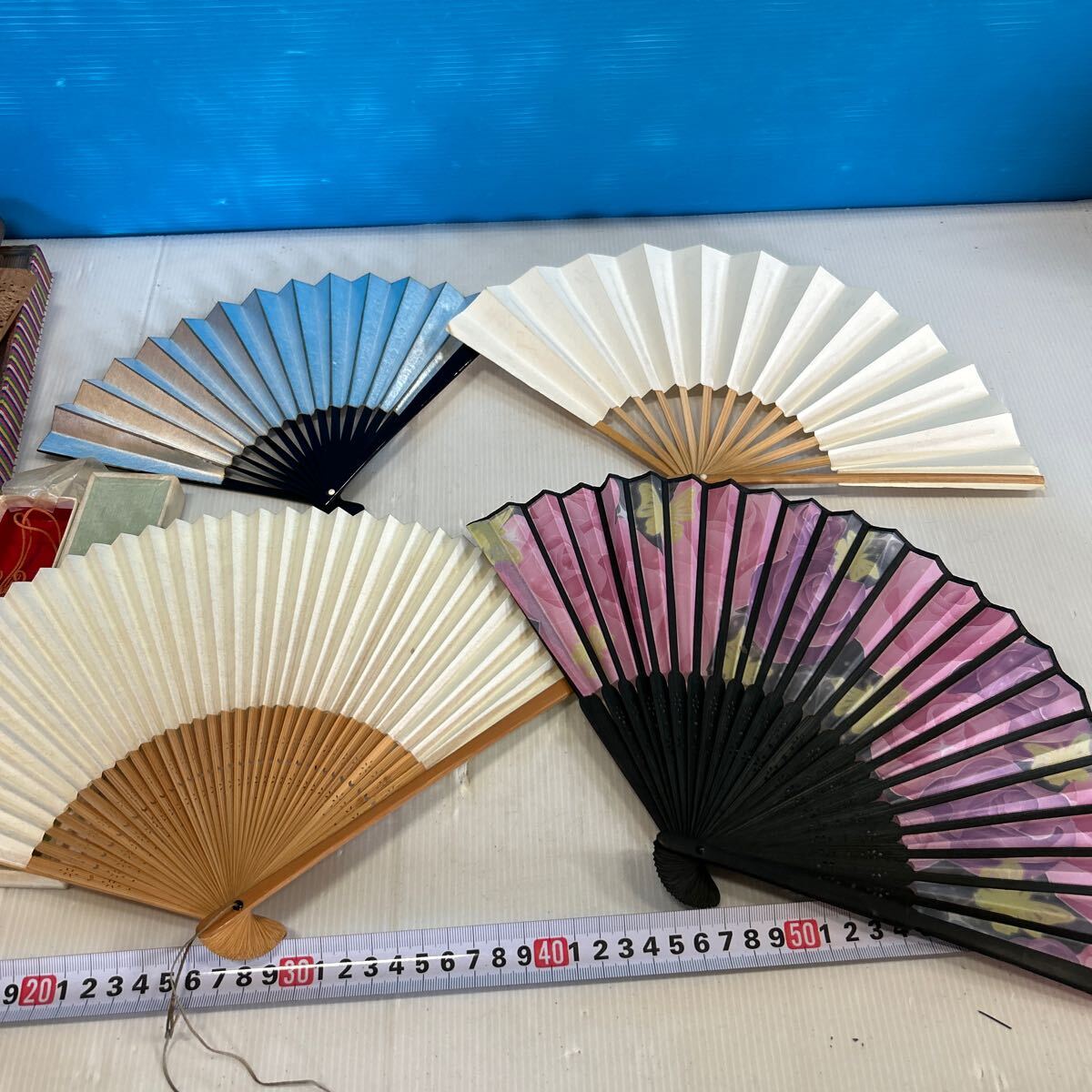 扇子 和裝小物 せんす　白檀扇　 セット　まとめ　中國　いい匂い　大量　 ファッション小物　昭和レトロ　アンティーク　ビンテージ