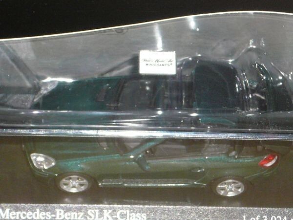 1/43 MINICHAMPS Mercedes-Benz SLK-Class 緑