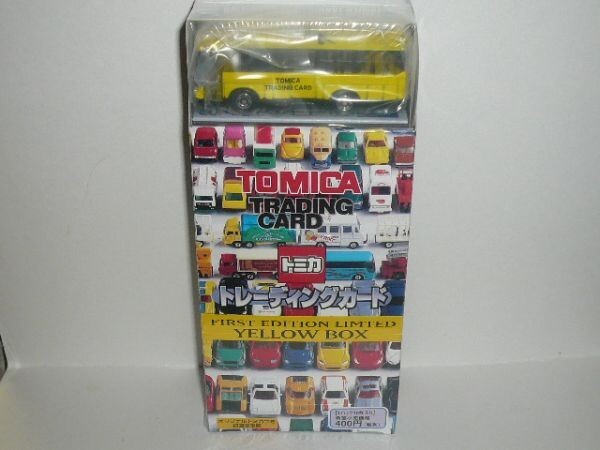 TOMICA TRADING CARD YELLOW BOX オリジナルトミカ付初回限定版