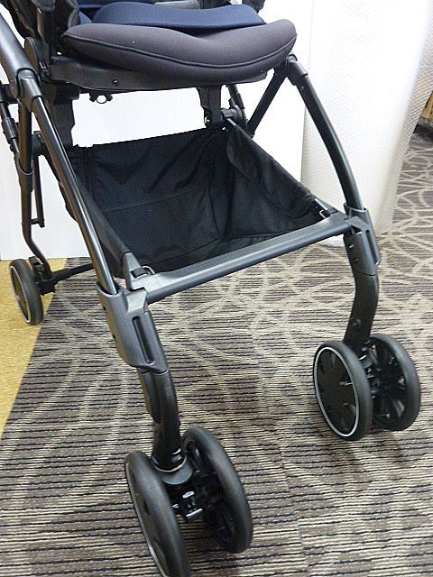 t862 выставленный товар combi комбинированный коляска labelitaeg амортизаторы AL Classy темно-синий обе на поверхность тип A type белый этикетка высокий сиденье складной 