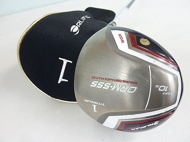 t905 オリマー ORLIMAR ドライバー 1W ORM-555 TUTANIUM カーボンシャフト FLEX SR ヘッドカバー付き ゴルフ クラブ 1番