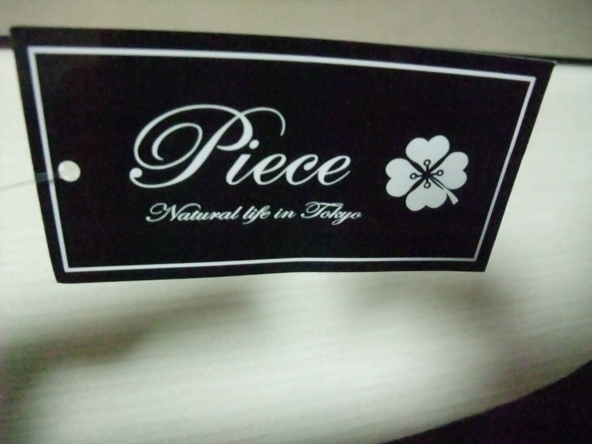Piece/未使用/トップス/ボトルネック/レース/黒/М～??