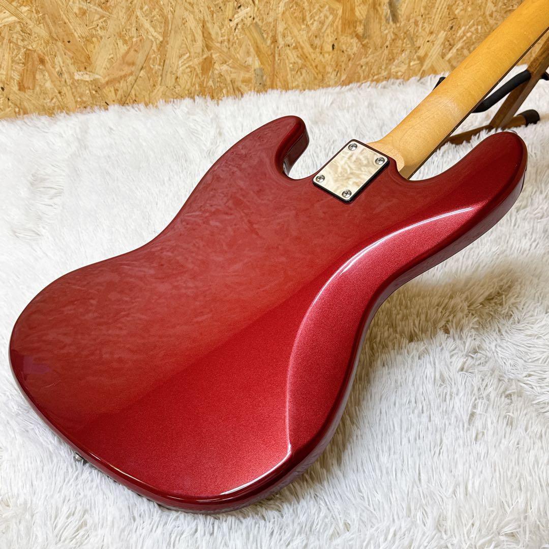 RDR ジャズベースタイプ メタリックレッド 初心者向け jazz bass RDR ジャズベースタイプ メタリックレッド 初心者向け jazz bass