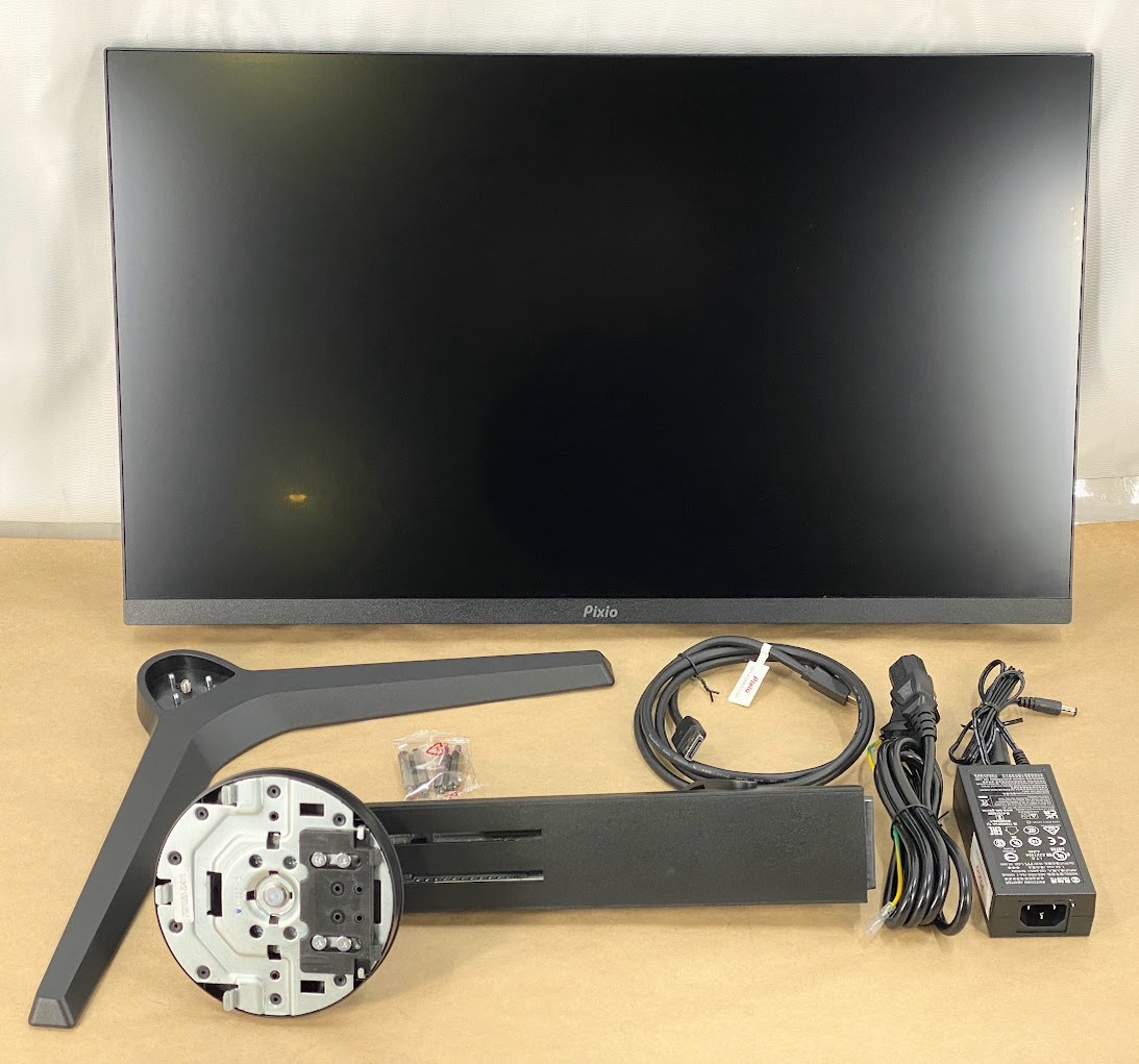 ※1円スタート 【美品】Pixio PX277 Prime NEO ゲーミングモニター 27インチ 165Hz WQHD Fast IPS