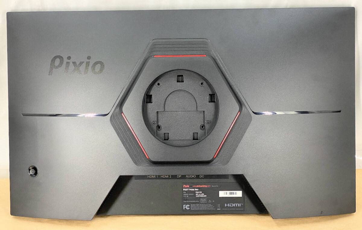 ※1円スタート 【美品】Pixio PX277 Prime NEO ゲーミングモニター 27インチ 165Hz WQHD Fast IPS