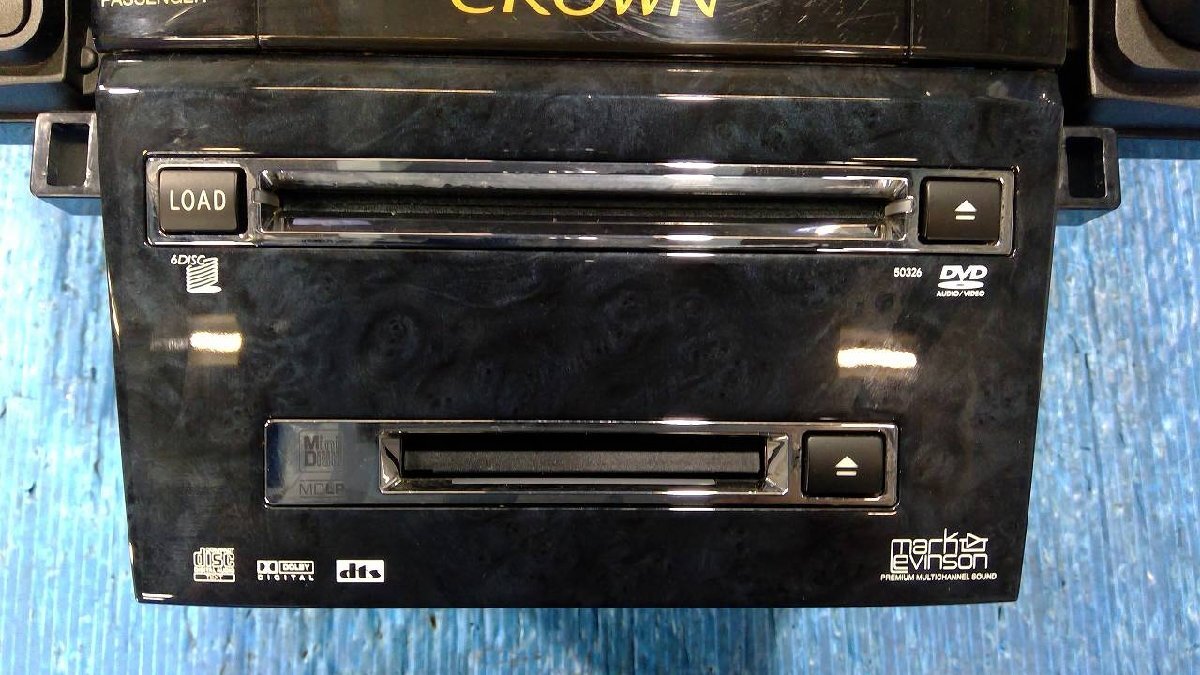  Crown GRS182 оригинальный DENSO многофункциональный дисплей мульти- монитор HDD navi Марк Левинсон 6 полосный changer аудио комплект работа OK