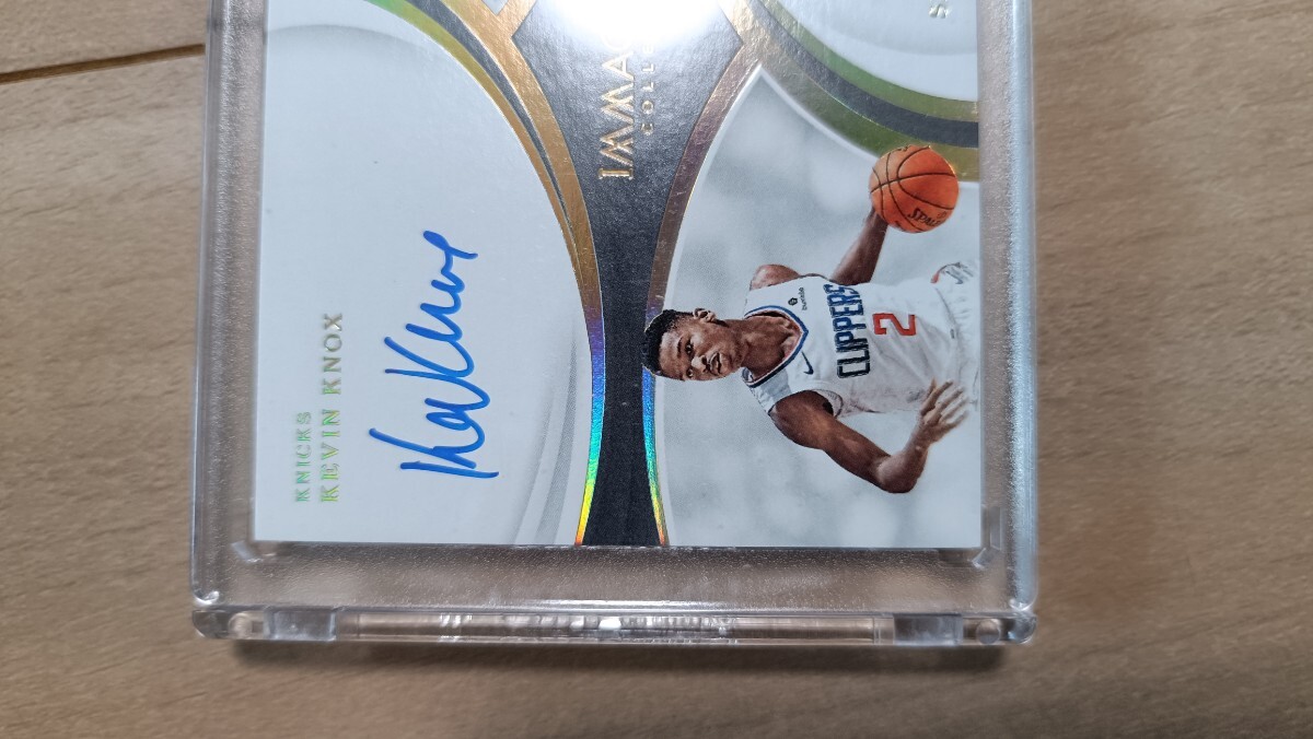 Shai Gilgeous Alexander RC Auto /49 Kevin Knox IMMACULATE 直書き NBA FINALS MVP