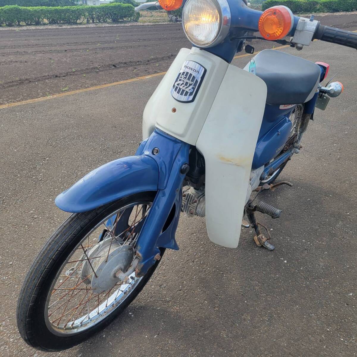 AA01型 スーパーカブ50 エンジン実動 ベース車 部品取り車 書類