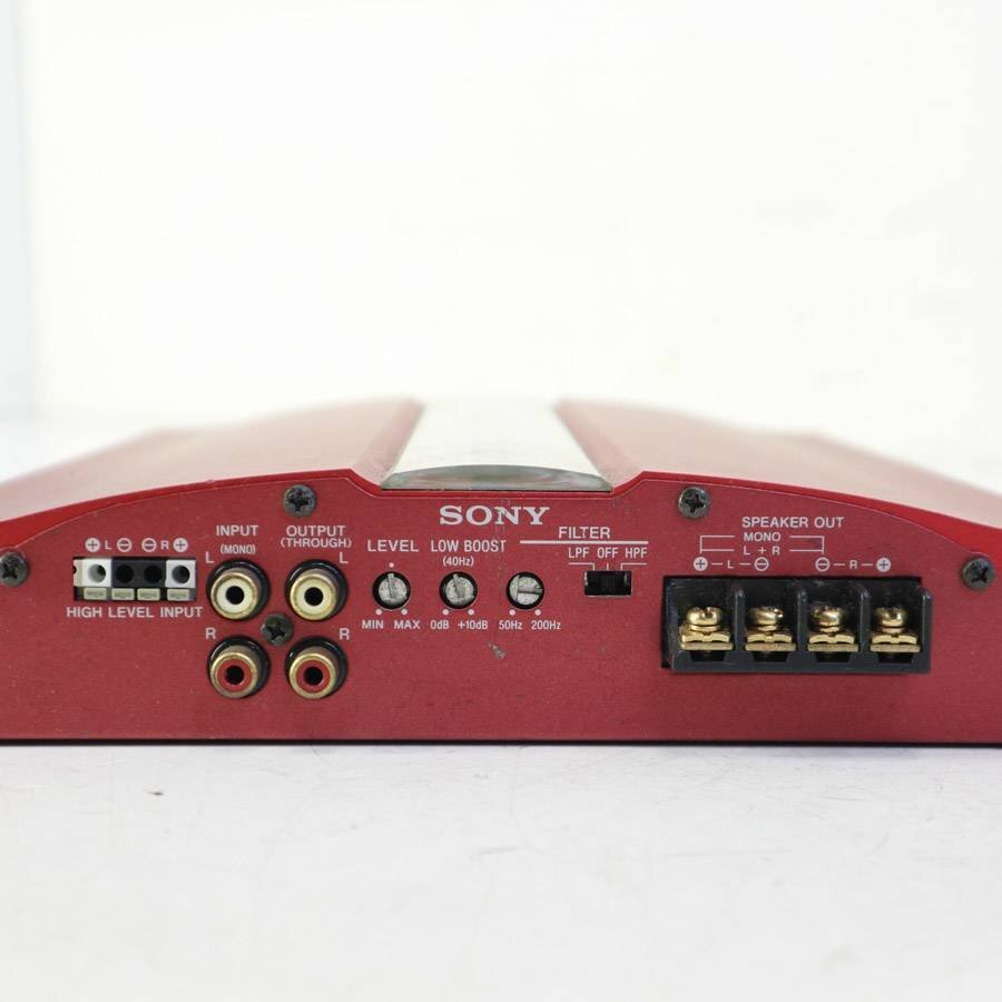 動(dòng)作品 SONY ソニー XM-1002HX 2ch パワーアンプ Xplod★205v01