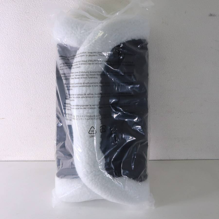 未使用品 アマゾンベーシック ペットボルスターベッド 74×48cm ホワイト 大型犬用 洗える ペットマット☆208h05