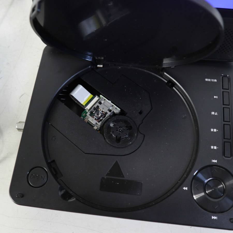 動作品 夢グループ 7インチ ワンセグポータブルDVDプレーヤー DT-PD7K2206 車載★208v03