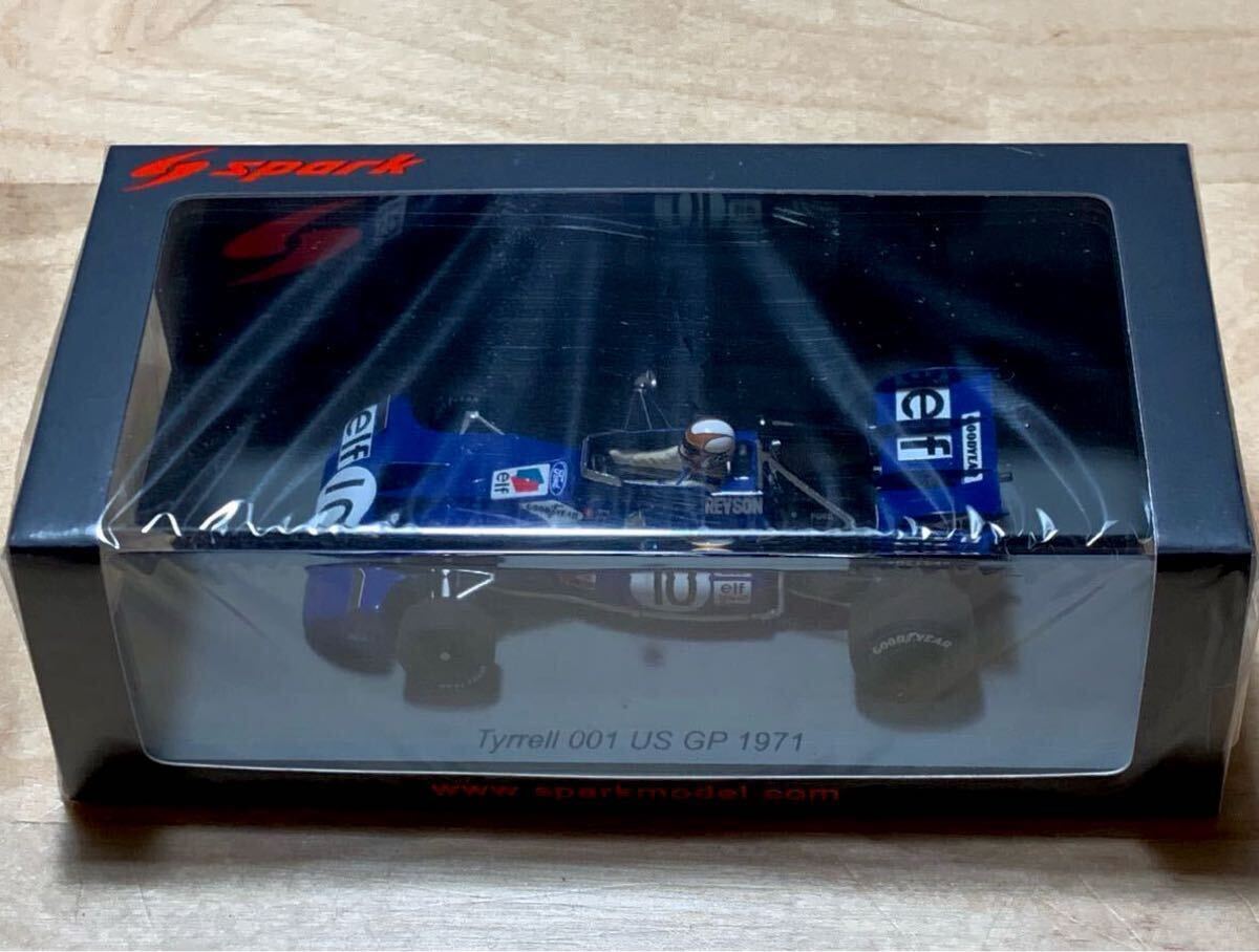 [ новый товар : нераспечатанный ] Spark 1/43 Elf * команда *tireru001 Ford No.10 1971 год America GP / Peter *rebson[S7216]