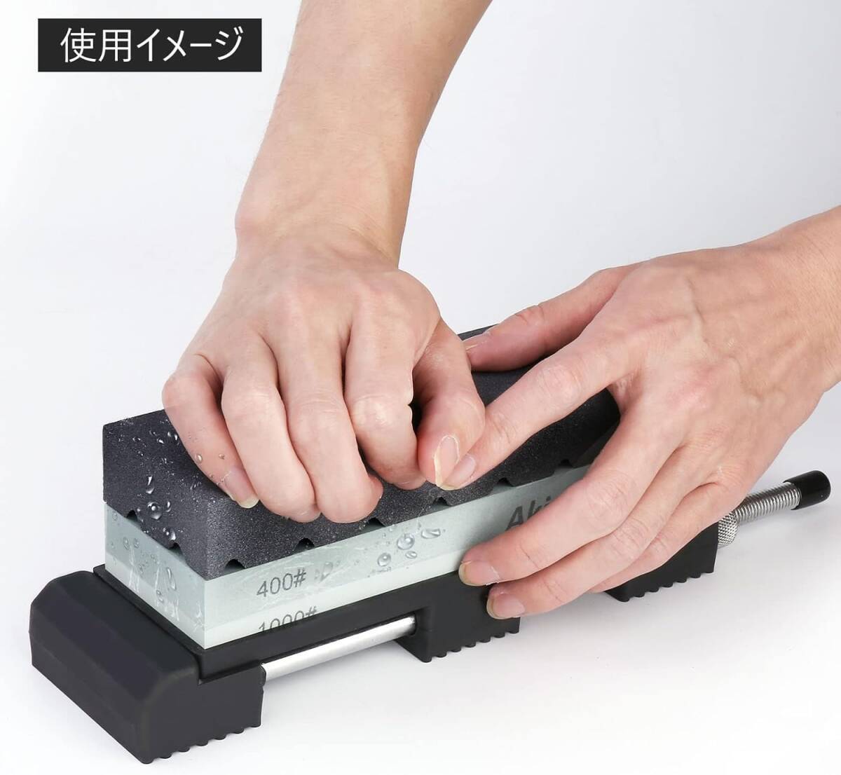萬能砥石スタンド＆砥石面直し セット 砥石臺(tái) 流し臺(tái)シンク適用 【調(diào)理師が監(jiān)修】 シンクブリッジ 包丁研ぎ 砥石ホルダー 滑り止め 萬能砥